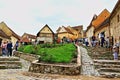 Medieval village Rasnov Citadel Transylvania Romania